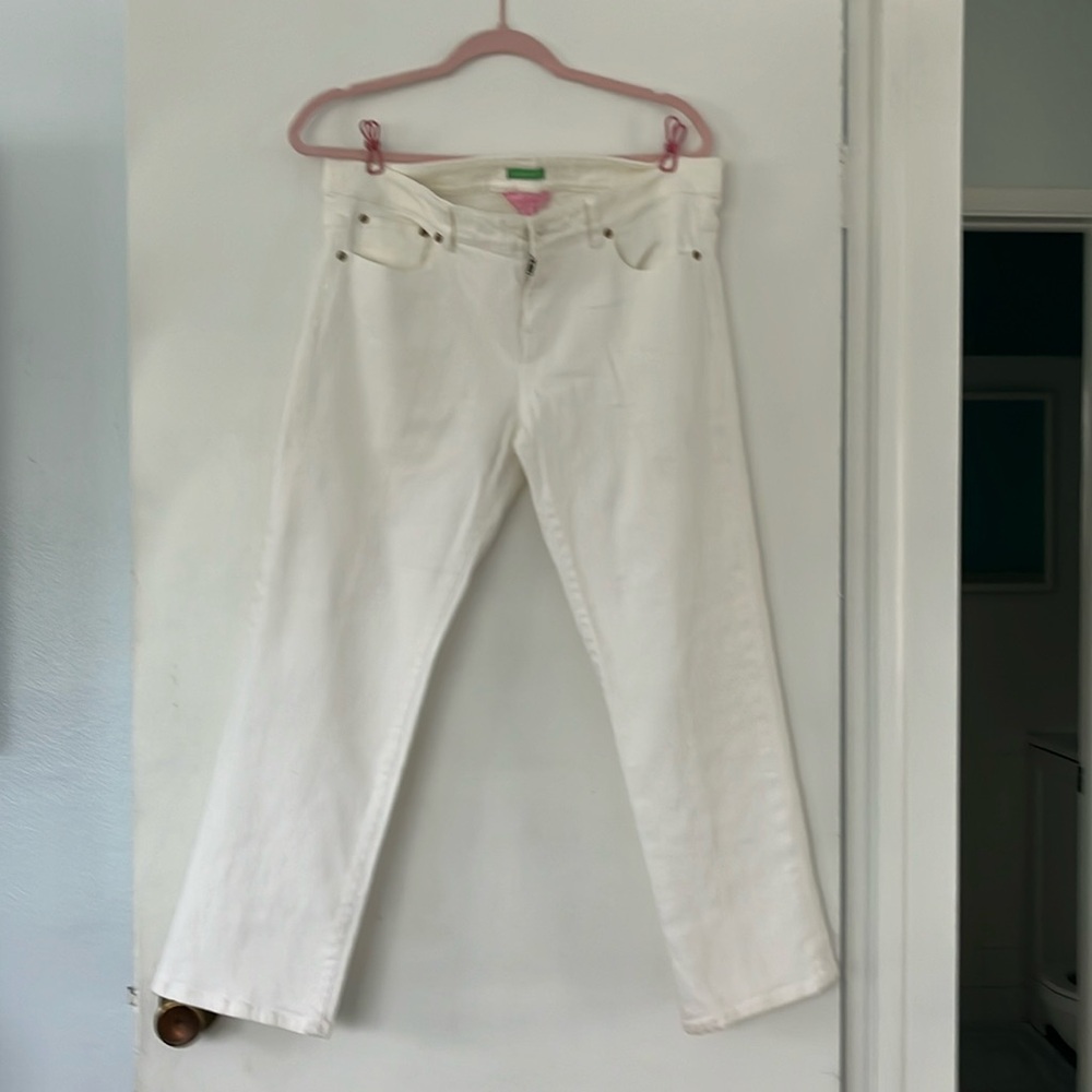 Beautiful White Lilly Pulitzer Jeans!